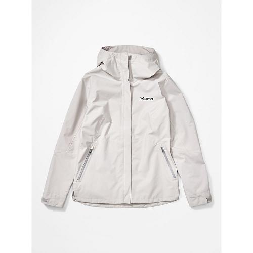 Marmot EVODry Bross Jackets - Womens Rain Jacket White CA8271603 Canada